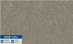 Grey New Design Slab Artificial Marble