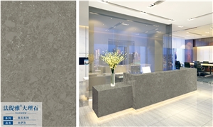 Grey New Design Slab Artificial Marble