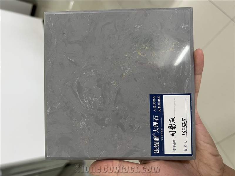 New Design Grey Real Stone Figure Engineered Marble