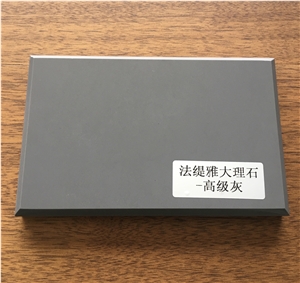 New Pure Color Gray Shower Wallboard Artificial Marble