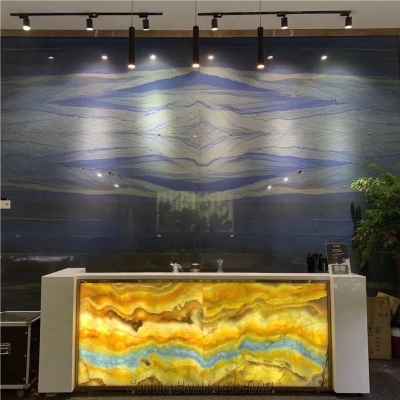 Azul Macaubas Blue Quartzite For Bathrooms