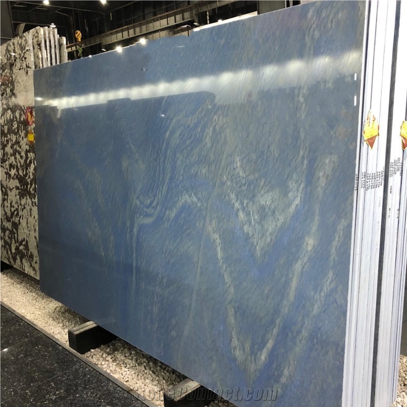Azul Macaubas Blue Quartzite For Bathrooms