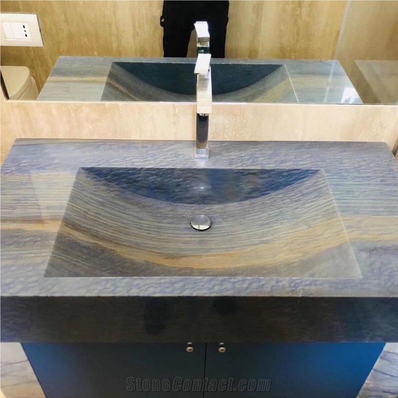 Factory Direct Luxury Azul Macaubas Quartzite