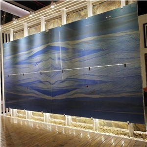 Factory Direct Luxury Azul Macaubas Quartzite