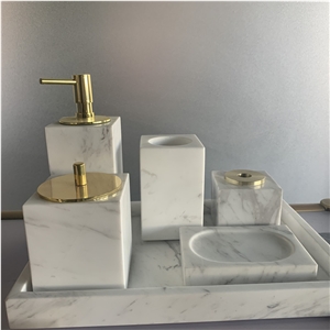 Luxury Design Marble Bathroom Accessories For Hotel And Home