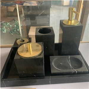 Luxury Design Marble Bathroom Accessories For Hotel And Home