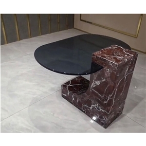 Rosso Levanto Marble Tiles Italian Dark Red Floor Tile
