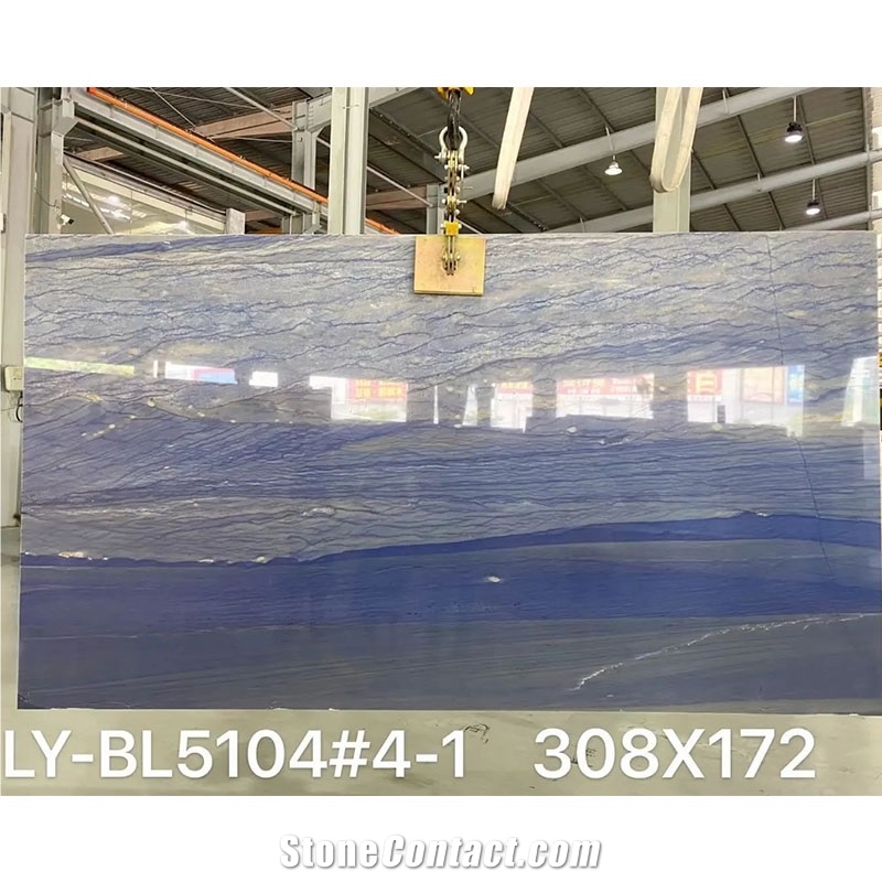 Sky Color Azul Macaubas Quartzite For Hotel Interior Design