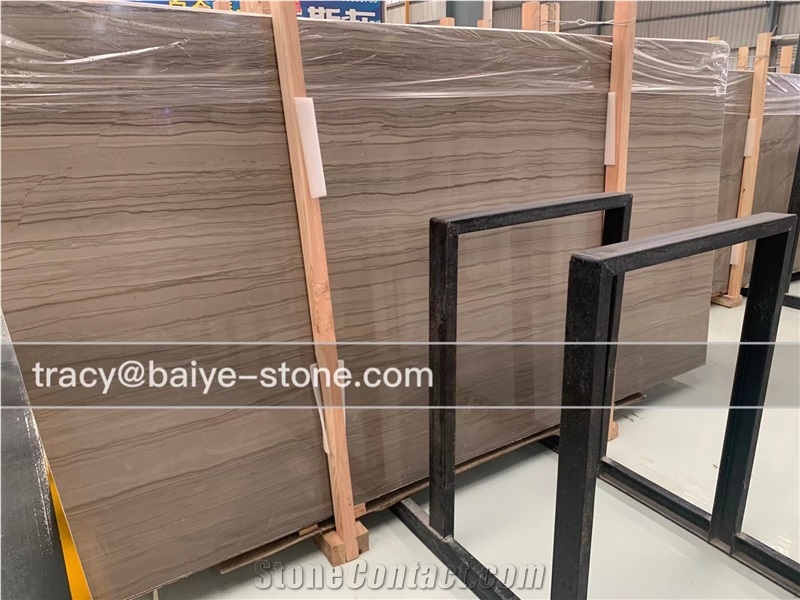 Athens Wood Grain Marble Slab