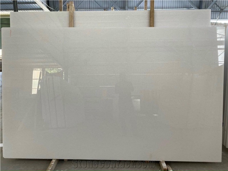 Jumbo Slab Of Salt White Marble  Natural Stone