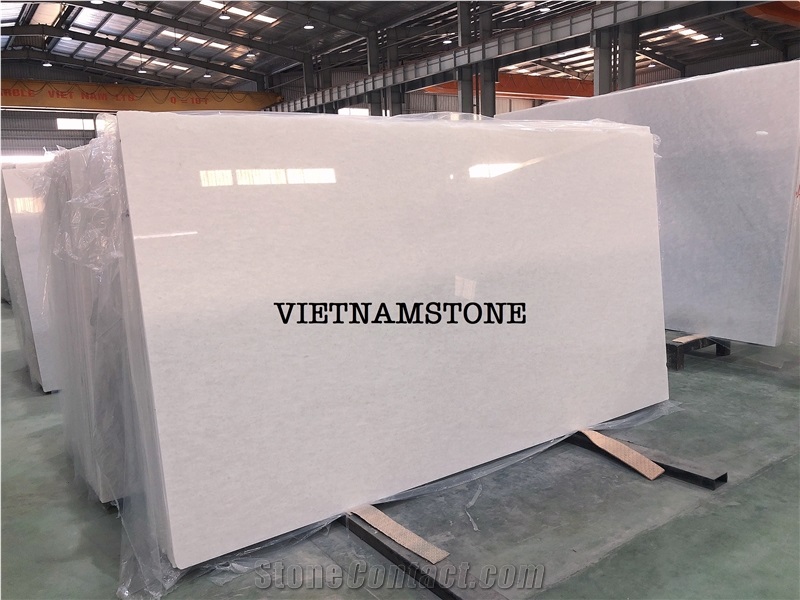Jumbo Slab Of Salt White Marble  Natural Stone