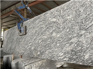 White Granite Stone 2Cm Slab Packed In Wooden Package White Granite Stone 2Cm Slab Packed In Wooden Package