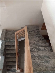 White Granite Stone 2Cm Slab Packed In Wooden Package