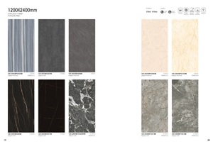 1200Mm X 2400 Porcelain Slab