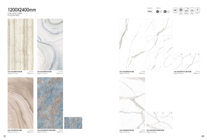 1200Mm X 2400 Porcelain Slab