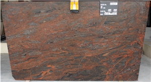 Red Multi- Red Multicolor Granite Slabs