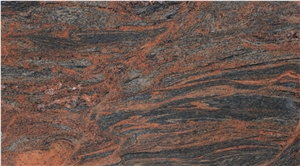 Red Multi- Red Multicolor Granite Slabs