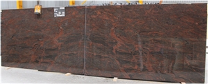 Red Multi- Red Multicolor Granite Slabs