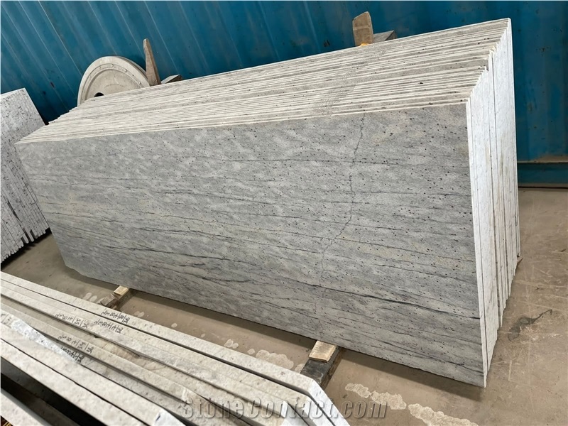 River White Granite Blocks
