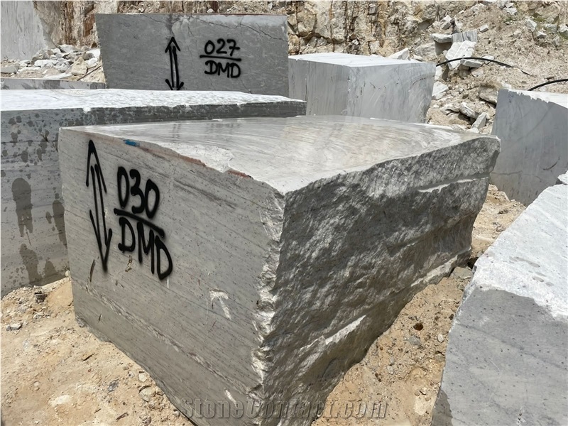 River White Granite Blocks