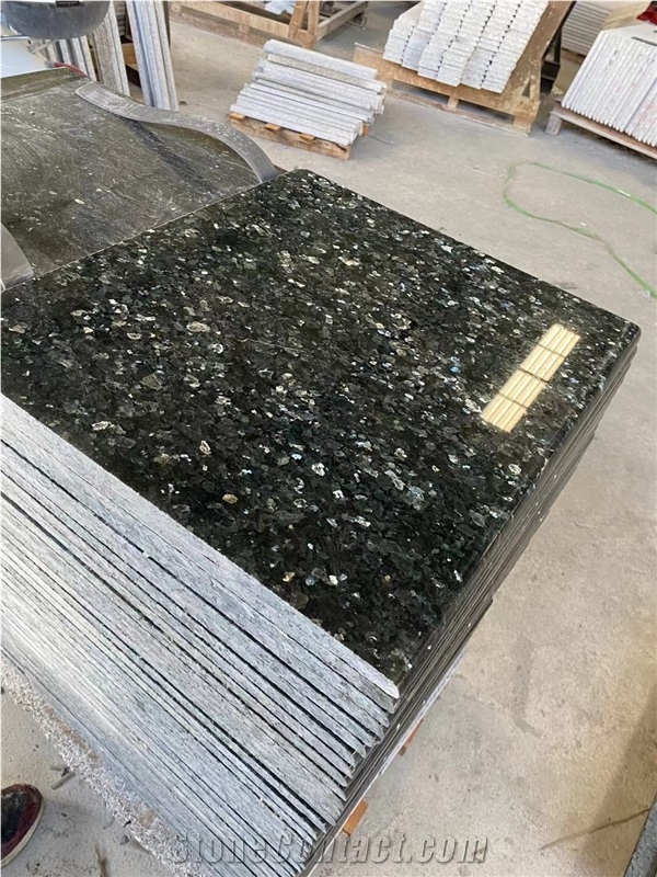 Blue Granite Slabs Imported Luxury Granite Silver Pearl Tile