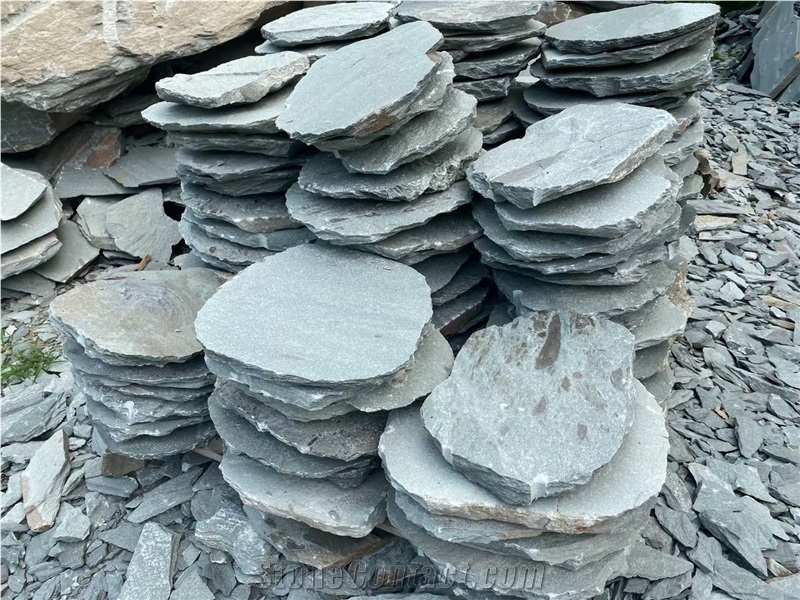 Irregular Flagstone Pavers Rusty Slate Garden Stepping Walk Stone