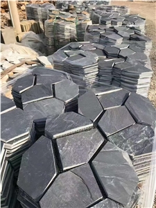 Irregular Flagstone Pavers Rusty Slate Garden Stepping Walk Stone