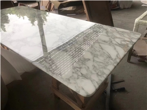 Stone Art Hotel Furniture Beige Travertine Dining Cafe Table