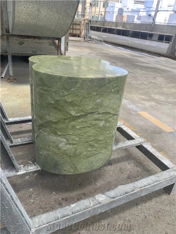 Stone Design Interior Stool Marble China Green Cafe Table