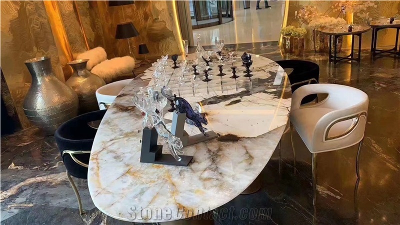 Stone Design Interior Stool Marble China Green Cafe Table
