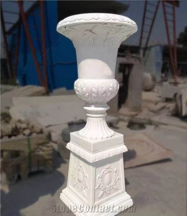 Stone Garden Sculpture Travertine Classic Human David Statue