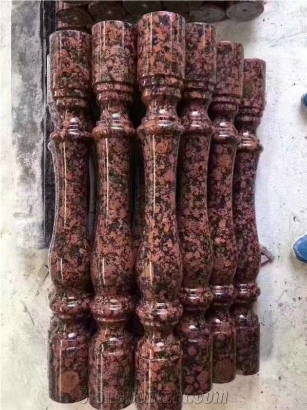 Stone Interior Balcony Balustrades Granite Stair Balusters