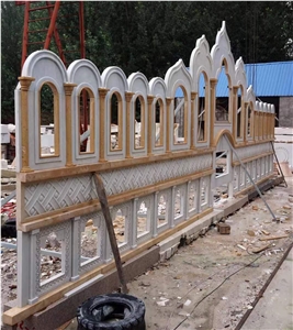 Stone Memorial Niches Marble Design Columbarium Crypts