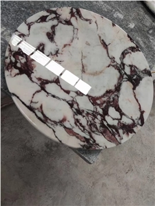 Stone Restaurant Table Tops Glazed Sandstone Oval Cafe Table