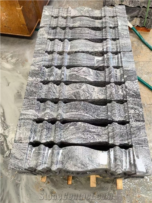 Stone Staircase Handrail Granite Juparana Balcony Balusters