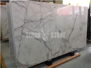 Crystallized Crystal White Glass Artificial Nano Marble