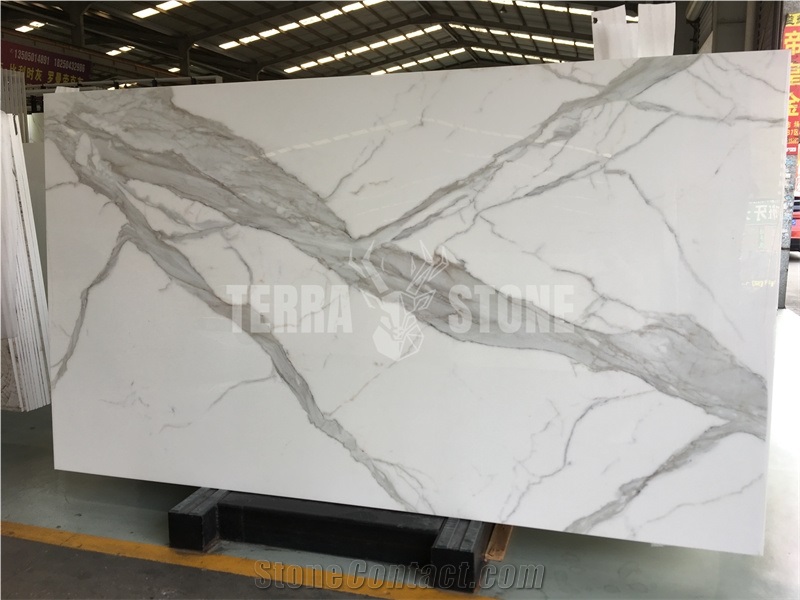 Nano Crystallized Glass Panel Nano White Marble Stone Slabs