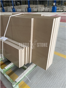 French Wooden Limestone Brown Stone Tiles Wall Cladding Tile