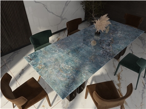 Amazon Green Sintered Stone Dining Table BS-JS-S-240T38