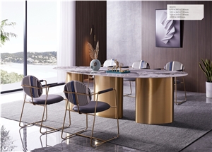 Exceptional Pandora Sintered Stone Dining Table BS-CY-002