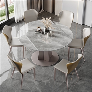 Italian Grey Sintered Stone Dining Table BS-JJ-331