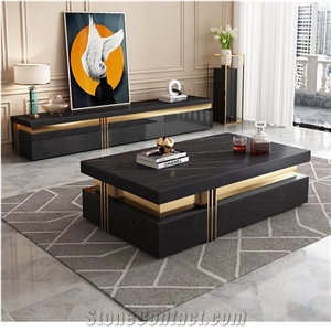 Polished Fish Maw White Sintered Stone Furniture BS-JJ-689