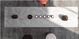 Popular Armani Grey Sintered Stone Dining Table BS-JS-SC635