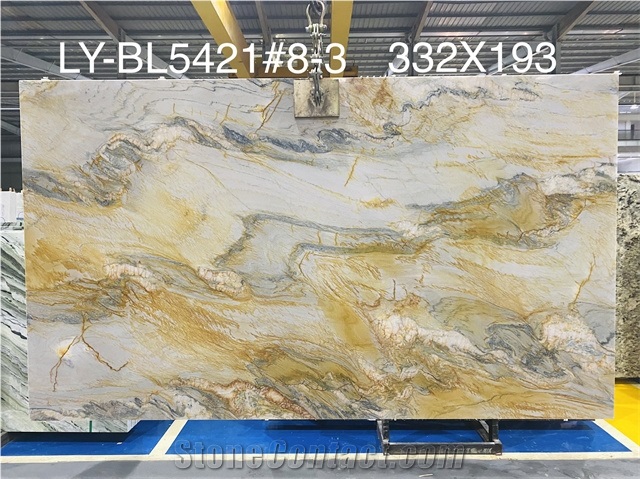 18Mm High Quality Polished Macaubas Fantasy Quartzite