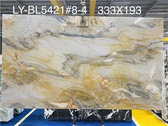 18Mm High Quality Polished Macaubas Fantasy Quartzite