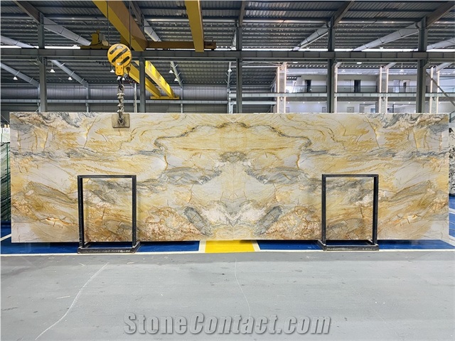 18Mm High Quality Polished Macaubas Fantasy Quartzite