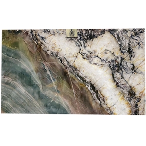 Brazil Polished Crystal Volupia Maestro Quartzite Slabs