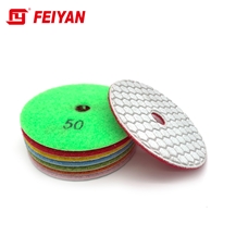 Flexible Resin Diamond Dry Polishing Pad Angle Grinder