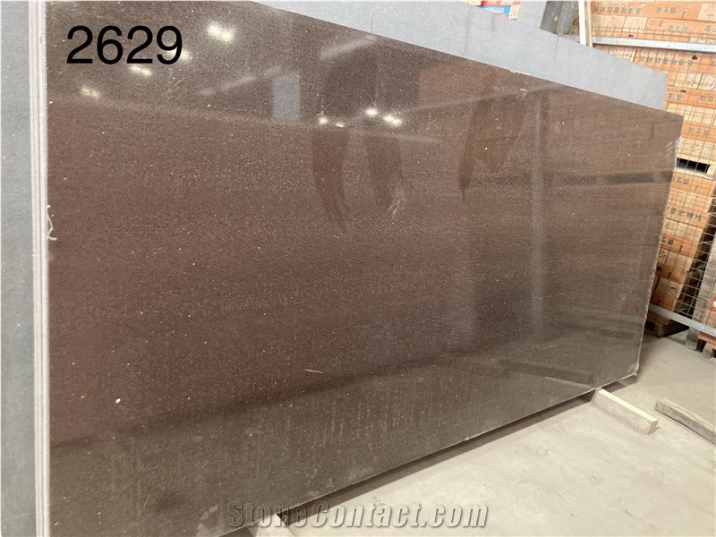 Black Galaxy Quartz Slabs