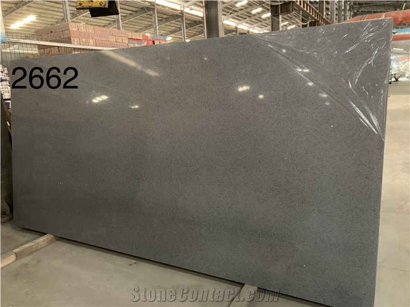 Black Galaxy Quartz Slabs